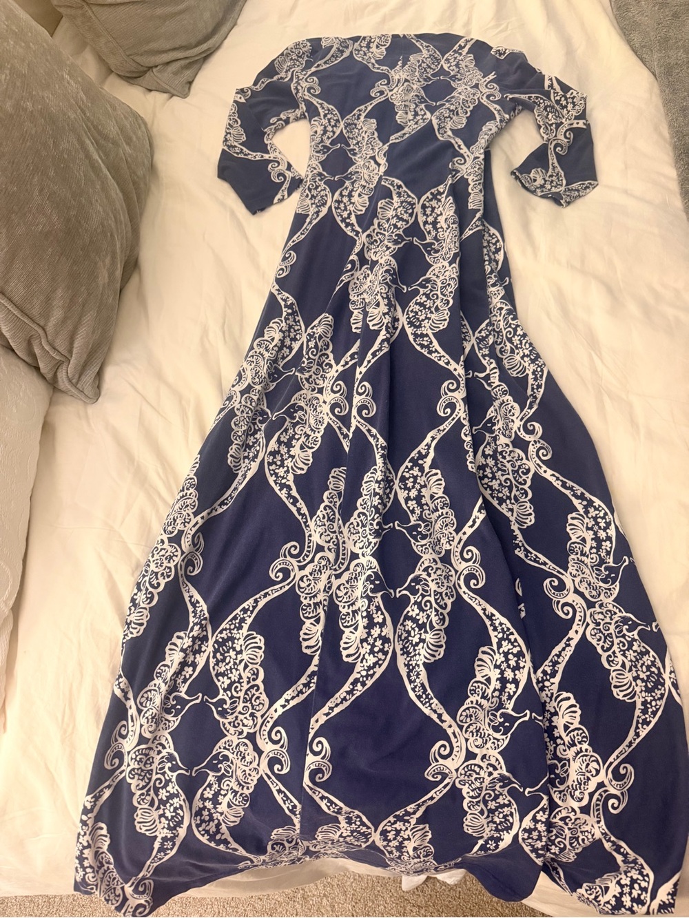 Lilly Pulitzer Navy Blue Maxi Dress - Picture 5 of 5